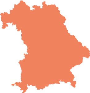 Map of Bavaria